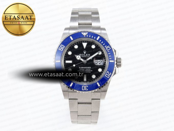 Submariner 41mm 126619 LB Blue Ceramic 904L Steel JDF 1:1 Best Edition VR3235 - Görsel 3