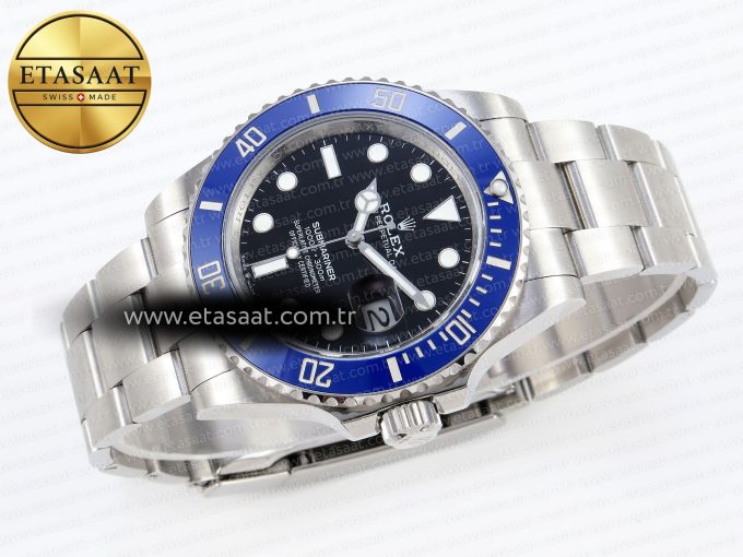 Submariner 41mm 126619 LB Blue Ceramic 904L Steel JDF 1:1 Best Edition VR3235 - Görsel 7