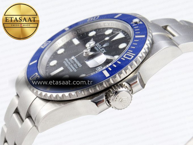 Submariner 41mm 126619 LB Blue Ceramic 904L Steel JDF 1:1 Best Edition VR3235 - Görsel 8