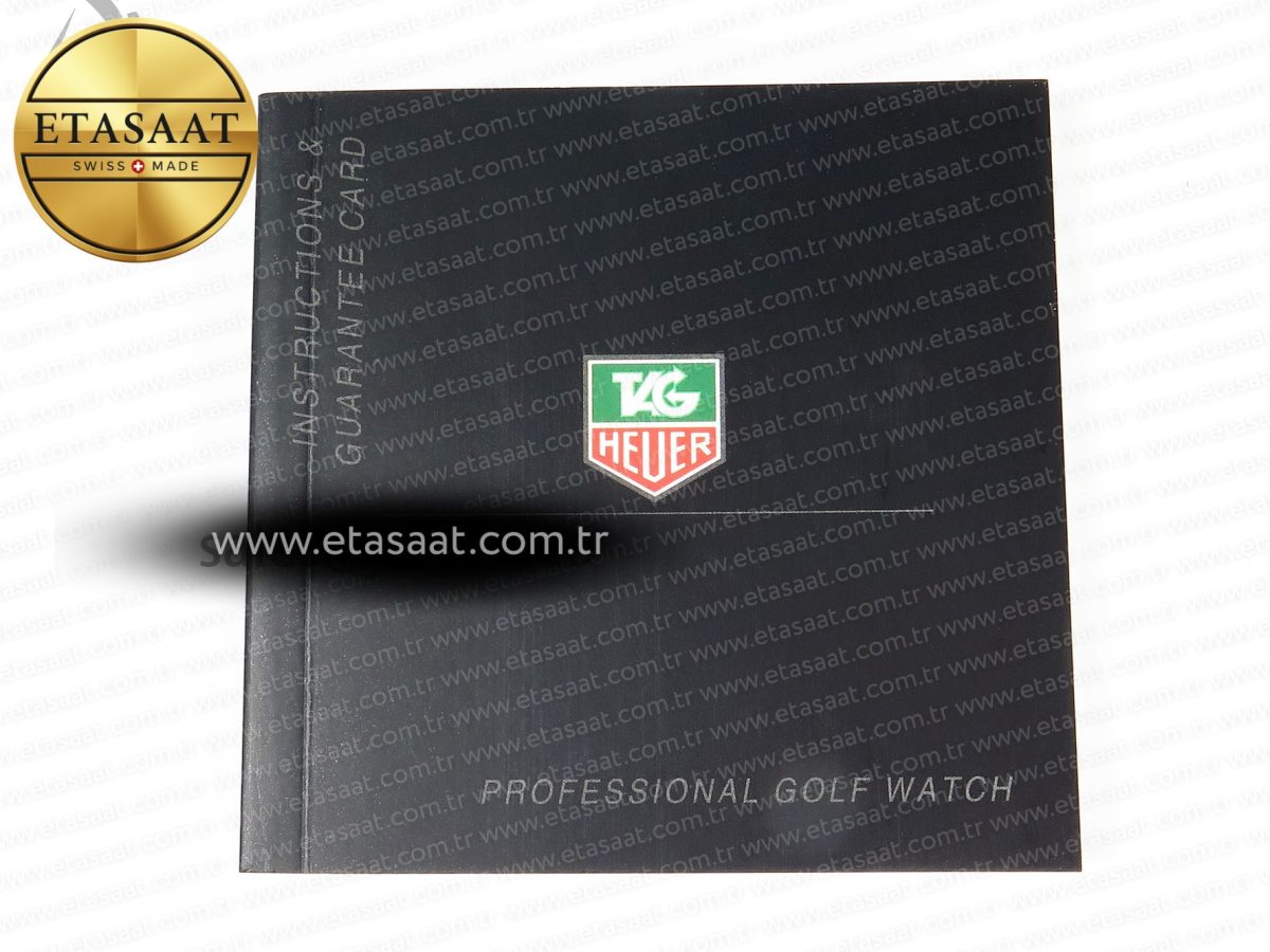 TAG HEUER NEW VERSION WATCH BOX AND PAPERS - Görsel 10