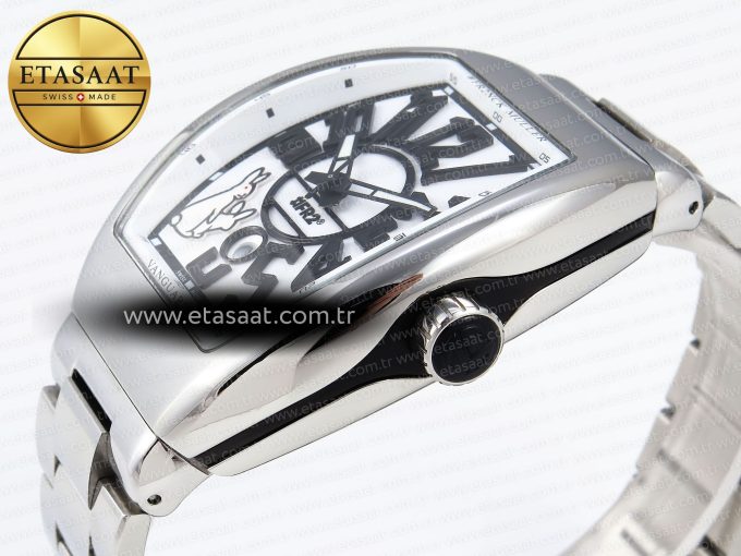 Vanguard SS ABF Best Edition White Dial on SS Bracelet A2824 - Görsel 8