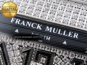Vanguard SS Black Full Diamonds ABF Best Edition Diamonds Blue Dial on Diamonds Bracelet A2824 - Görsel 10