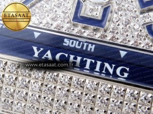 Vanguard SS Blue Full Diamonds ABF Best Edition Diamonds Blue Dial on Diamonds Bracelet A2824 - Görsel 13