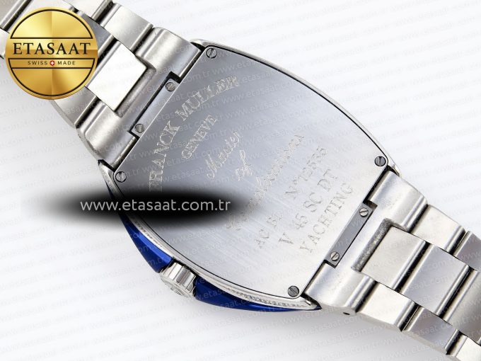 Vanguard SS Blue Full Diamonds ABF Best Edition Diamonds Blue Dial on Diamonds Bracelet A2824 - Görsel 17