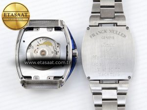 Vanguard SS Blue Full Diamonds ABF Best Edition Diamonds Blue Dial on Diamonds Bracelet A2824 - Görsel 18