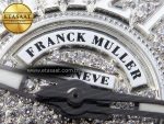 Vanguard SS Full Diamonds ABF Best Edition Diamonds White Dial on Diamonds Bracelet A2824 - Görsel 10