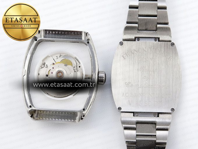 Vanguard SS Full Diamonds ABF Best Edition Diamonds White Dial on Diamonds Bracelet A2824 - Görsel 18