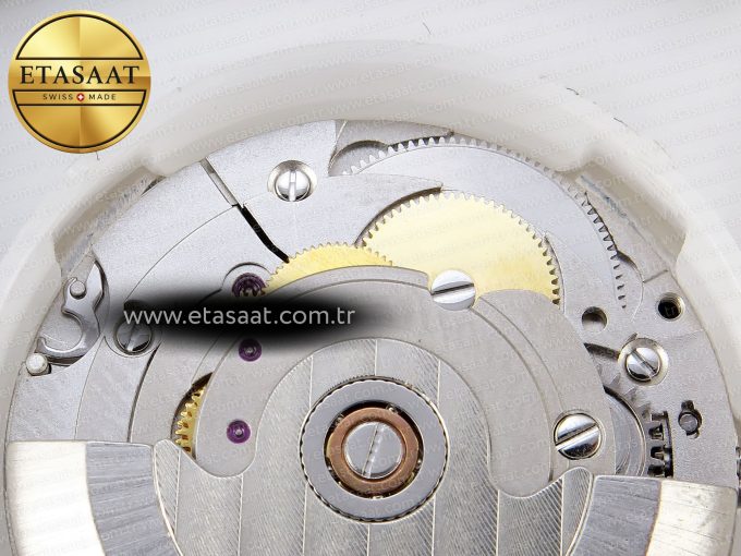 Vanguard SS Full Diamonds ABF Best Edition Diamonds White Dial on Diamonds Bracelet A2824 - Görsel 22