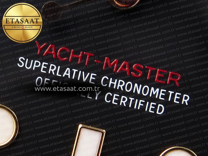 Yacht-Master 126621 40mm RG/SS Black Dial C+S VR3235 - Görsel 12