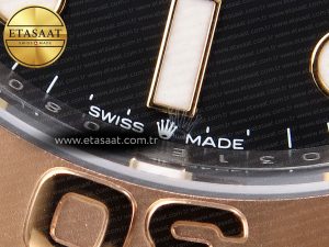 Yacht-Master 126621 40mm RG/SS Black Dial C+S VR3235 - Görsel 13