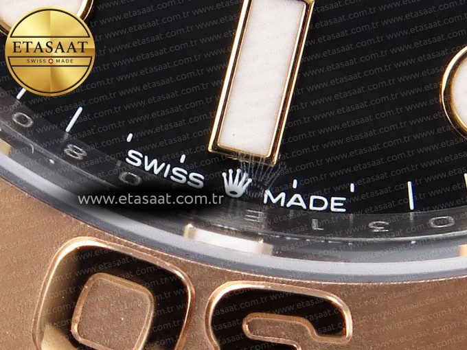 Yacht-Master 126621 40mm RG/SS Black Dial C+S VR3235 - Görsel 13
