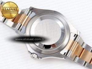 Yacht-Master 126621 40mm RG/SS Black Dial C+S VR3235 - Görsel 17