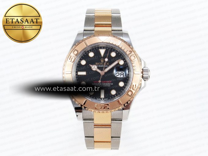 Yacht-Master 126621 40mm RG/SS Black Dial C+S VR3235 - Görsel 3