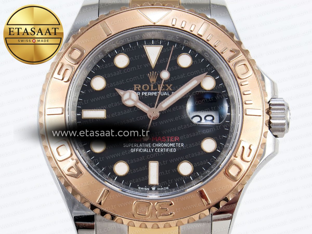 Rolex Yacht-Master 126621 RG/SS Black Dial C+S VR3235 - Görsel 4