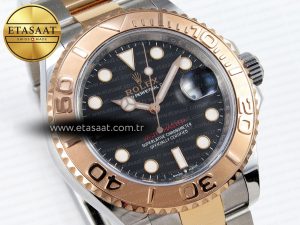 Yacht-Master 126621 40mm RG/SS Black Dial C+S VR3235 - Görsel 5