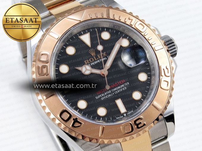 Yacht-Master 126621 40mm RG/SS Black Dial C+S VR3235 - Görsel 5