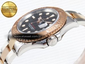 Yacht-Master 126621 40mm RG/SS Black Dial C+S VR3235 - Görsel 8
