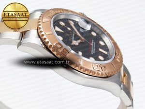 Yacht-Master 126621 40mm RG/SS Black Dial C+S VR3235 - Görsel 9