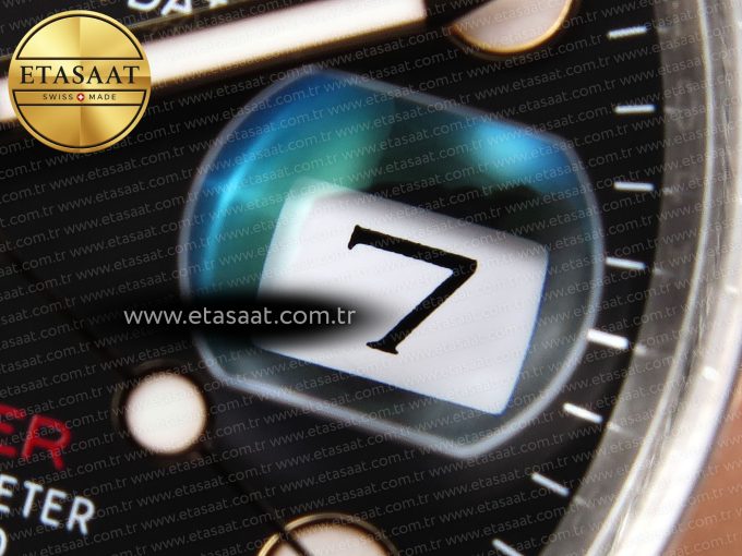 Yacht-Master 126621 SS/RG 904L Steel VSF 1:1 Best Edition Black Dial on SS/RG Bracelet VS3235 - Görsel 11
