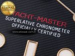 Yacht-Master 126621 SS/RG 904L Steel VSF 1:1 Best Edition Black Dial on SS/RG Bracelet VS3235 - Görsel 12