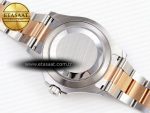 Yacht-Master 126621 SS/RG 904L Steel VSF 1:1 Best Edition Black Dial on SS/RG Bracelet VS3235 - Görsel 17