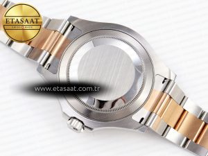 Yacht-Master 126621 SS/RG 904L Steel VSF 1:1 Best Edition Black Dial on SS/RG Bracelet VS3235 - Görsel 17