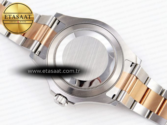 Yacht-Master 126621 SS/RG 904L Steel VSF 1:1 Best Edition Black Dial on SS/RG Bracelet VS3235 - Görsel 17