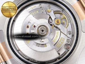 Yacht-Master 126621 SS/RG 904L Steel VSF 1:1 Best Edition Black Dial on SS/RG Bracelet VS3235 - Görsel 19