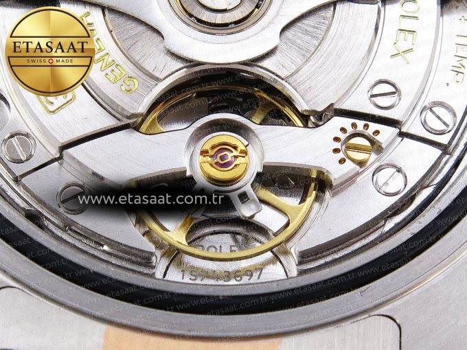 Yacht-Master 126621 SS/RG 904L Steel VSF 1:1 Best Edition Black Dial on SS/RG Bracelet VS3235 - Görsel 22