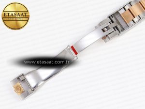 Yacht-Master 126621 SS/RG 904L Steel VSF 1:1 Best Edition Black Dial on SS/RG Bracelet VS3235 - Görsel 27