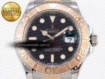 Yacht-Master 126621 SS/RG 904L Steel VSF 1:1 Best Edition Black Dial on SS/RG Bracelet VS3235 - Görsel 3