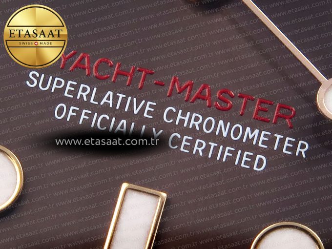 Yacht-Master 126621 SS/RG 904L Steel VSF 1:1 Best Edition Brown Dial on SS/RG Bracelet - Görsel 12