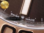 Yacht-Master 126621 SS/RG 904L Steel VSF 1:1 Best Edition Brown Dial on SS/RG Bracelet - Görsel 13