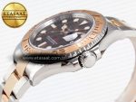 Yacht-Master 126621 SS/RG 904L Steel VSF 1:1 Best Edition Brown Dial on SS/RG Bracelet - Görsel 8