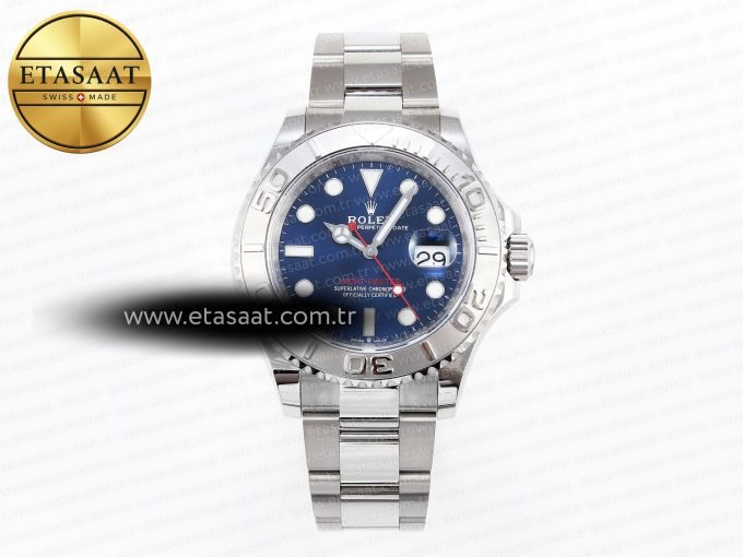 Yacht-Master 126622 904L Steel C+SF 1:1 Best Edition Blue Dial on SS Bracelet VR3235 - Görsel 3