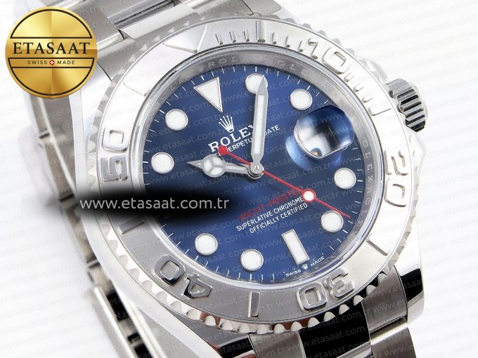 Yacht-Master 126622 904L Steel C+SF 1:1 Best Edition Blue Dial on SS Bracelet VR3235 - Görsel 5
