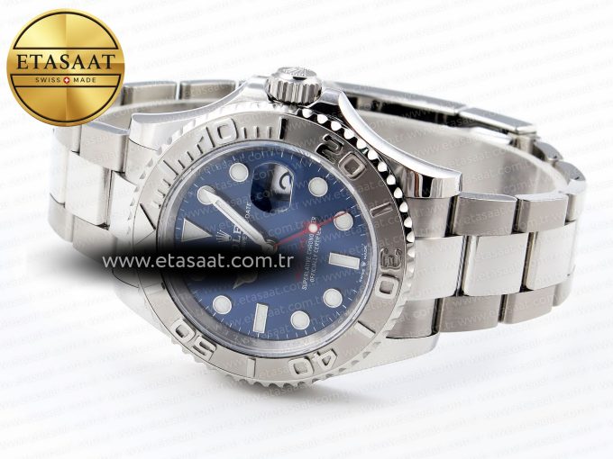 Yacht-Master 126622 904L Steel C+SF 1:1 Best Edition Blue Dial on SS Bracelet VR3235 - Görsel 6