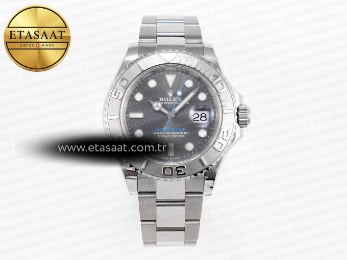 Yacht-Master 126622 904L Steel C+SF 1:1 Best Edition Gray Dial on SS Bracelet VR3235 - Görsel 3