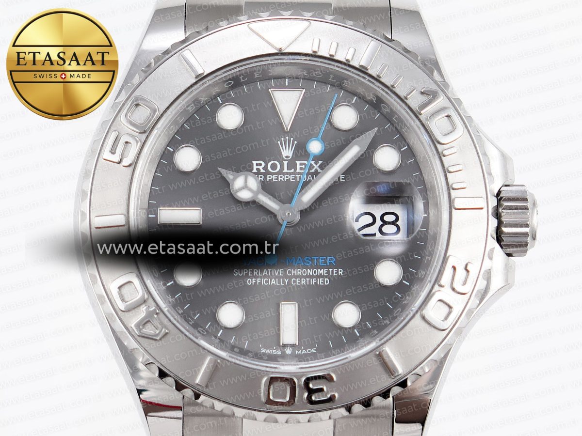 Yacht-Master 126622 904L Steel C+SF 1:1 Best Edition Gray Dial on SS Bracelet VR3235 - Görsel 4