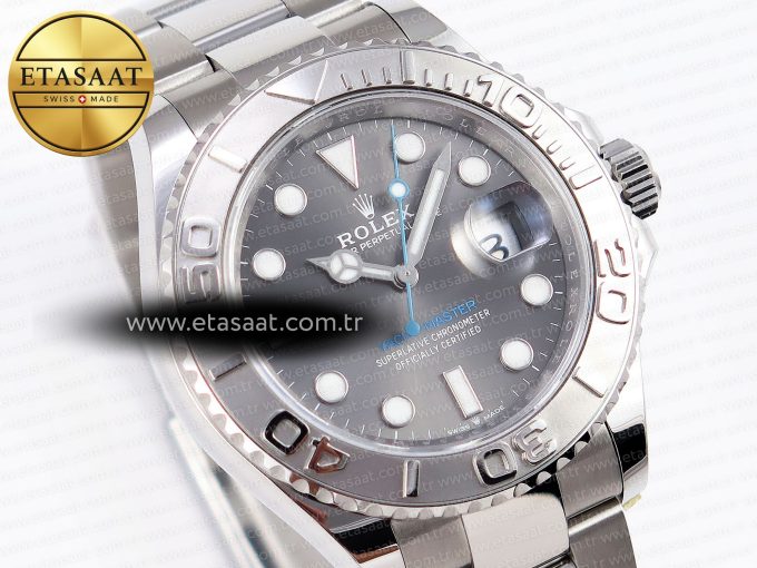 Yacht-Master 126622 904L Steel C+SF 1:1 Best Edition Gray Dial on SS Bracelet VR3235 - Görsel 5