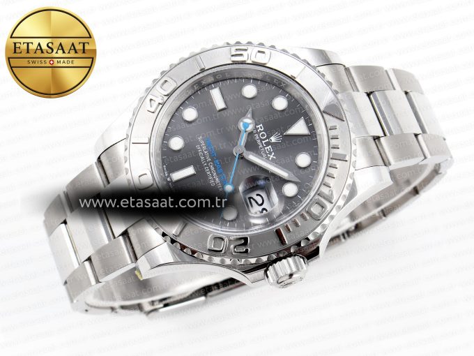 Yacht-Master 126622 904L Steel C+SF 1:1 Best Edition Gray Dial on SS Bracelet VR3235 - Görsel 6