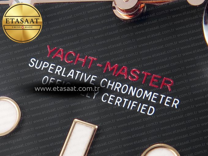 Yacht-Master 126655 C+SF Best Edition Black Ceramic Bezel on Oysterflex Strap VR3235 - Görsel 12