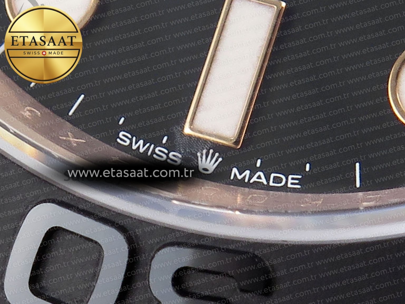 Yacht-Master 126655 C+SF Best Edition Black Ceramic Bezel on Oysterflex Strap VR3235 - Görsel 13