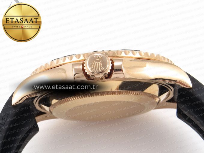 Yacht-Master 126655 C+SF Best Edition Black Ceramic Bezel on Oysterflex Strap VR3235 - Görsel 15