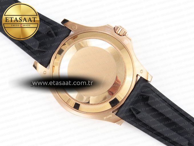 Yacht-Master 126655 C+SF Best Edition Black Ceramic Bezel on Oysterflex Strap VR3235 - Görsel 16