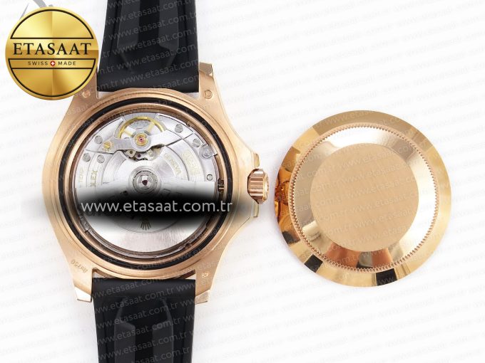 Yacht-Master 126655 C+SF Best Edition Black Ceramic Bezel on Oysterflex Strap VR3235 - Görsel 17