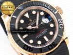 Yacht-Master 126655 C+SF Best Edition Black Ceramic Bezel on Oysterflex Strap VR3235 - Görsel 4
