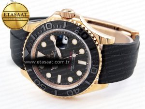 Yacht-Master 126655 C+SF Best Edition Black Ceramic Bezel on Oysterflex Strap VR3235 - Görsel 7