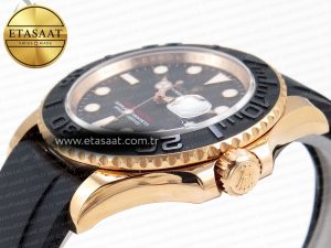 Yacht-Master 126655 C+SF Best Edition Black Ceramic Bezel on Oysterflex Strap VR3235 - Görsel 8