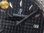 1Royal Oak Offshore Ladies 33mm SS DRF Best Edition Black Dial Diamonds Bezel on Black Leather Strap ETA Quartz - Görsel 10